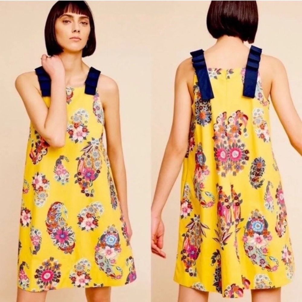 Maeve Yellow Floral Dress